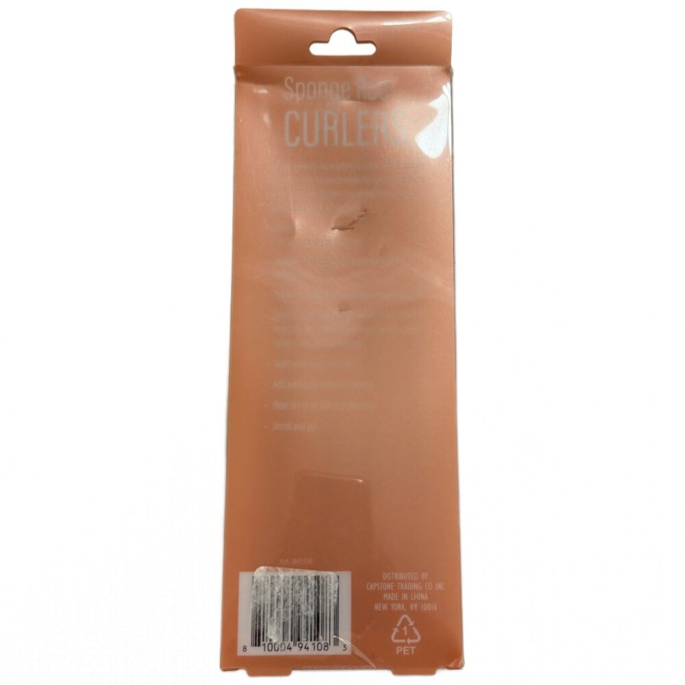 SOLD Just Me 10 Counts NO Heat Flexible Rod Rollers Curlers Sleep Natural Curls - Picture 4 of 7